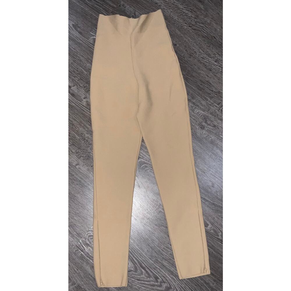 JLuxLabel Beige Pull On Skinny Pants Women’s Small Stretch Ankle